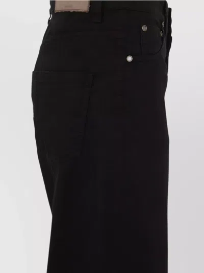 Uma Wang Pants With Belt Loops And Pockets In Black