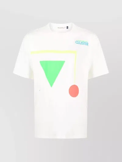 Undercover Graphic Crew Neck T-shirt Shirt In White