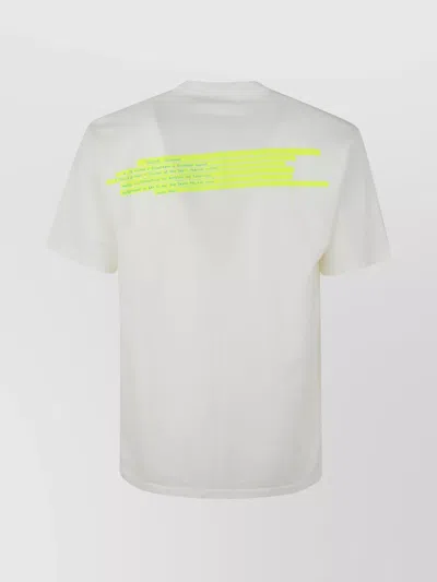 Undercover Graphic Crew Neck T-shirt Shirt In White