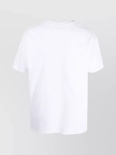 Nahmias Crew Neck Short Sleeve T-shirt Pronunciation In White