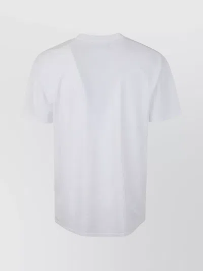 Nahmias Crew Neck Short Sleeve T-shirt Pronunciation In White