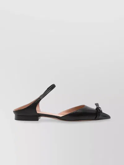 Malone Souliers Blythe 10 Flat Mules In Black