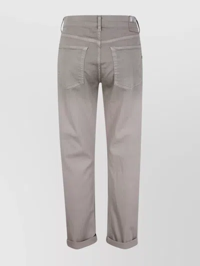 Dondup Rolled Cuffs 5 Poches Denim In Black