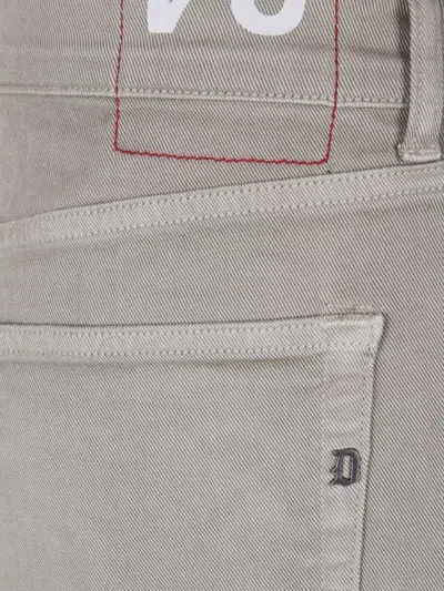 Dondup Rolled Cuffs 5 Poches Denim In Black