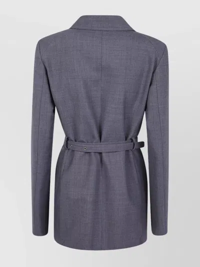 Semicouture Gianna Jacket In Blue