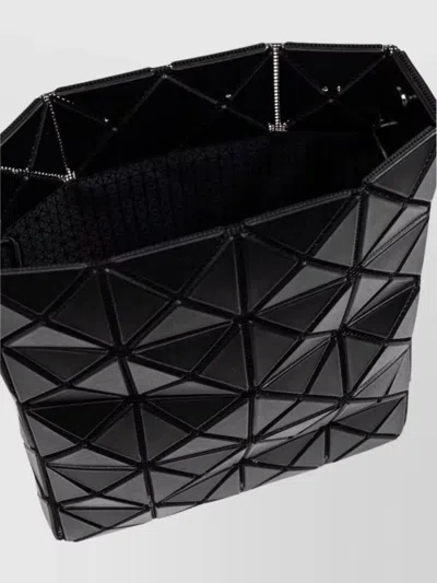 Bao Bao Issey Miyake Shoulder Bag Prism Matte Geometric Design In Black
