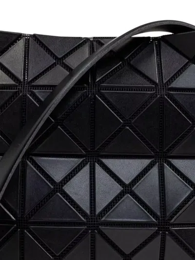 Bao Bao Issey Miyake Shoulder Bag Prism Matte Geometric Design In Black