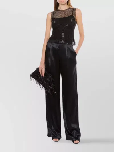 Alberta Ferretti Alberta Ferreti Top In Black