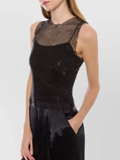 Alberta Ferretti Alberta Ferreti Top In Black