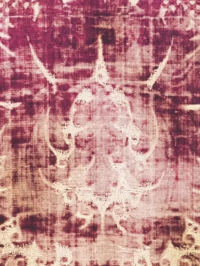 Pierre Louise Mascia Frayed Edges Lightweight Rectangular Scarf