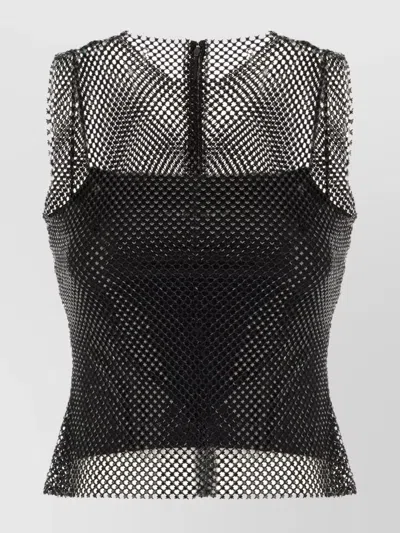 Alberta Ferretti Alberta Ferreti Top In Black