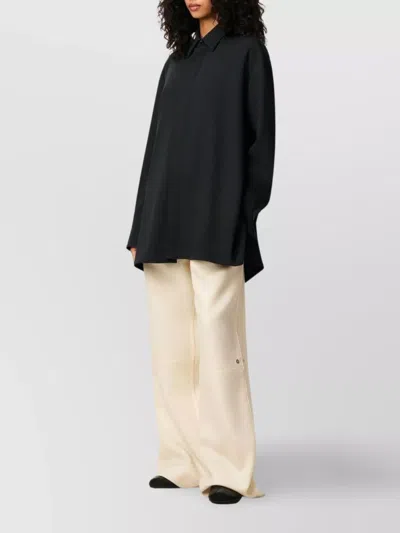 Ami Alexandre Mattiussi Ami Paris Women Wool Shirt In Black