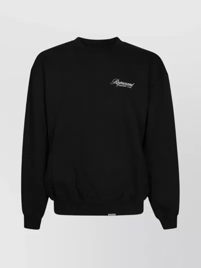 Represent "owners Club Script" Sweatshirt In Black