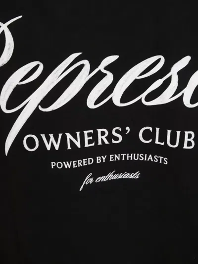 Represent "owners Club Script" Sweatshirt In Black