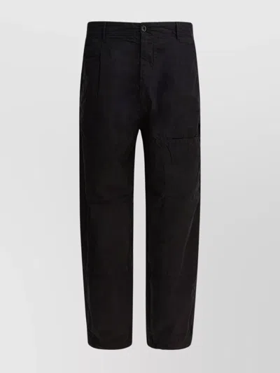 C.p. Company Trousers Featuring Various Functional Pockets In Black