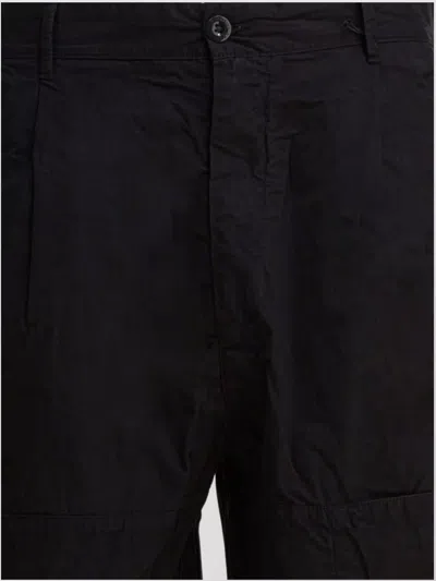 C.p. Company Trousers Featuring Various Functional Pockets In Black