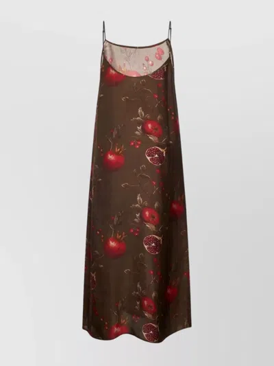 Uma Wang Midi Dress "anaya" In Multi