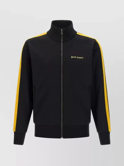 Palm Angels Classic Logo Track Jacket In Black