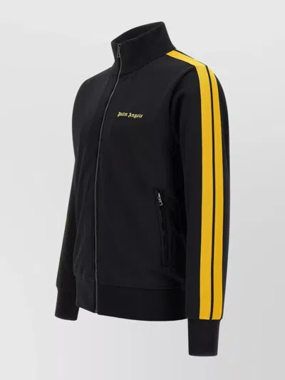 Palm Angels Classic Logo Track Jacket In Black