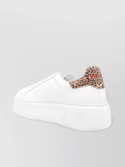 Woolrich Chunky Court Leather Sneakers