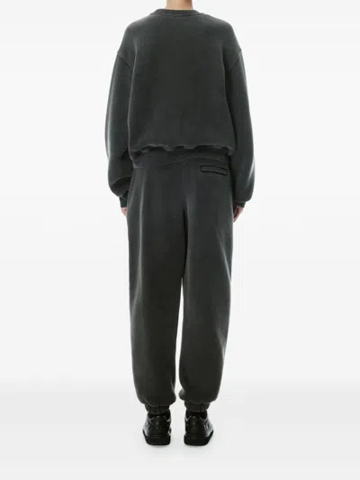 Alexander Wang Graphic Sweatshirt In Black