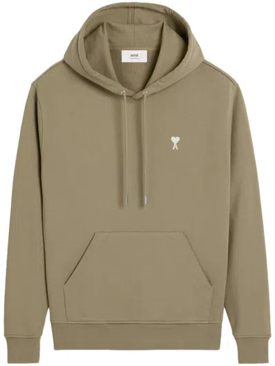 Ami Alexandre Mattiussi Ami Paris Men Cotton Sweatshirt In Brown