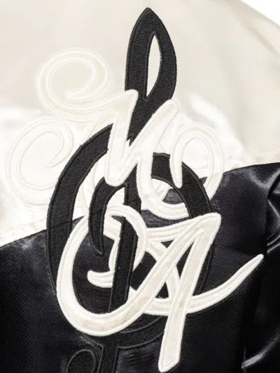 Amiri Ma Music Note Bomber Jacket In Black