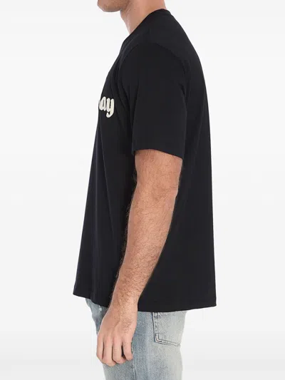 Amiri Men T-shirt With Print In Black