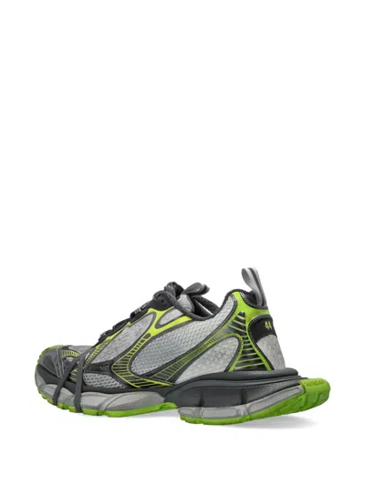 Balenciaga 3xl White/grey/green Coloured Mesh And Polyurethane Sneaker In Multi