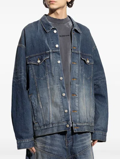 Balenciaga Men Jacket Tape Type In Multi