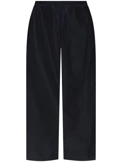 Balenciaga Wide Leg Pants In Black