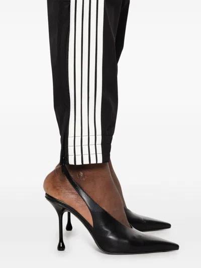 Balenciaga Logo-embroidered Track Pants In Black