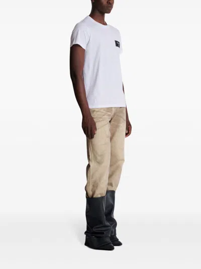 Balmain T-shirt With Logo In White