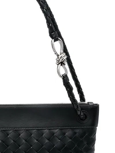 Bottega Veneta Men Avenue Intr Bag In Black