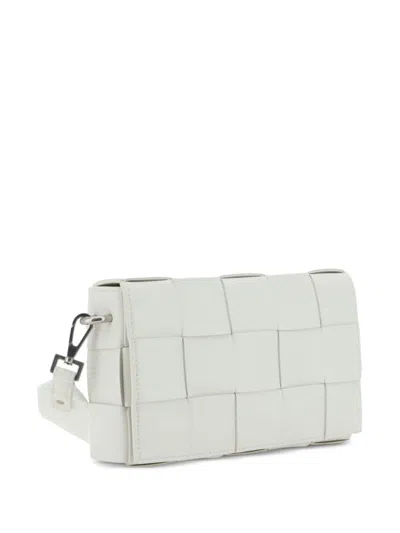 Bottega Veneta Men Bag With Logo In White