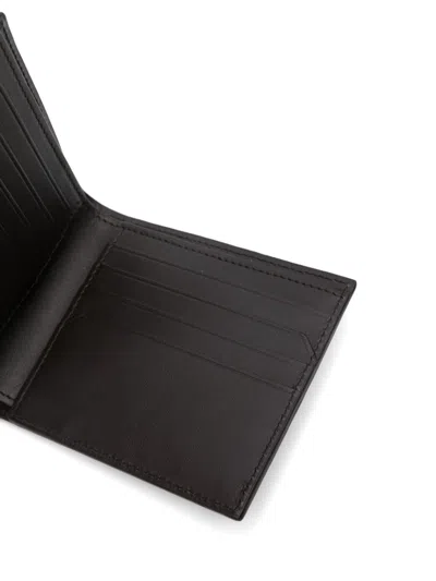 Bottega Veneta Men Leather Wallet In Brown