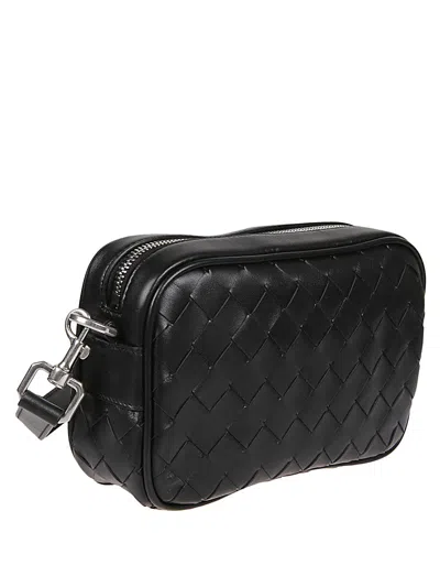Bottega Veneta Men Mini Bag With Logo In Black