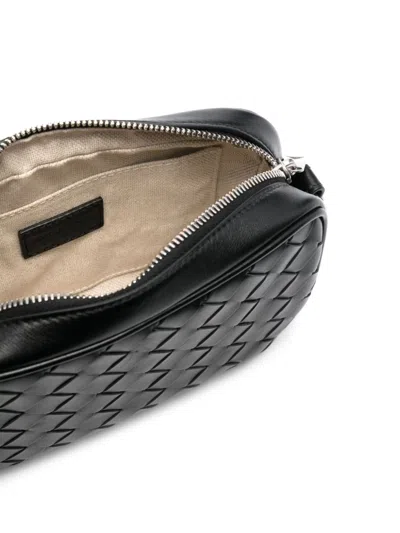 Bottega Veneta Men Mini Bag With Logo In Black