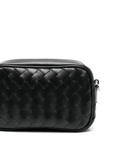 Bottega Veneta Men Mini Bag With Logo In Black