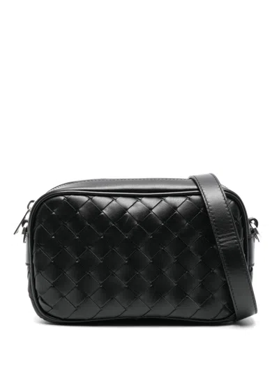 Bottega Veneta Men Mini Bag With Logo In Black