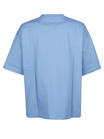 Bottega Veneta Admiral Blue Cotton T-shirt In Blue