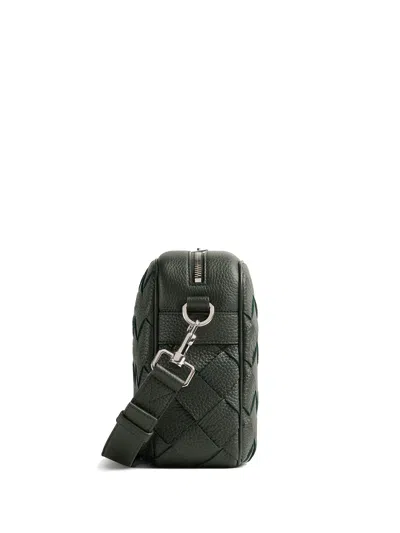 Bottega Veneta Men Woven Camera Bag In Multi