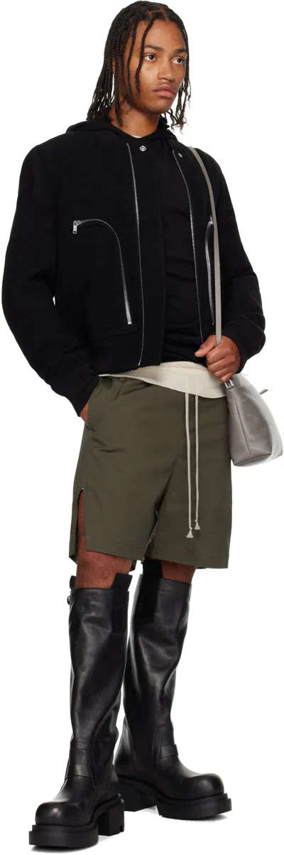 Rick Owens グレー Concordians Adri バッグ In Sand