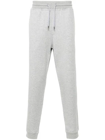 Brunello Cucinelli Straight Leg Cotton Blend Sweatpants In Gray