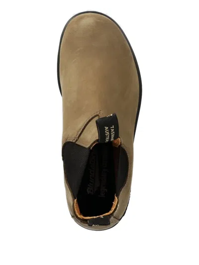 Blundstone Elastic-sided Leather Boots In Brown