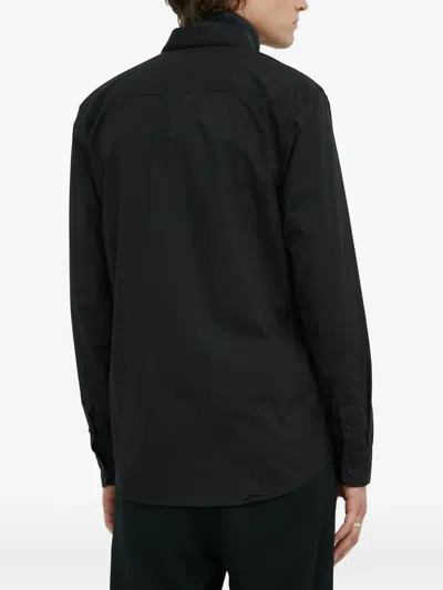 Bruuns Bazaar Button-down Shirt In Black