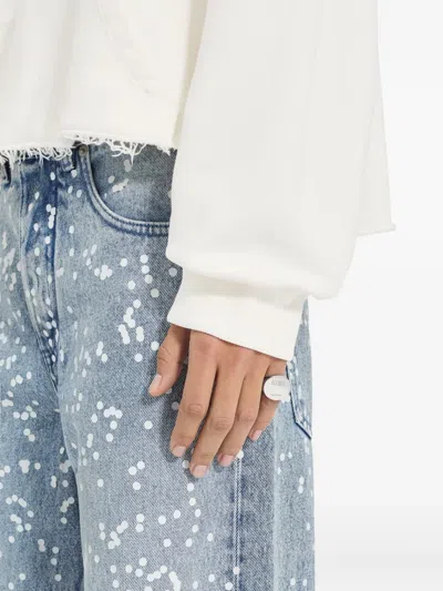 Mm6 Maison Margiela Numeric Signet Ring In Black