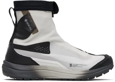 11 By Boris Bidjan Saberi Black & White Salomon Edition Bamba 2 High Gtx Sneakers In Multi