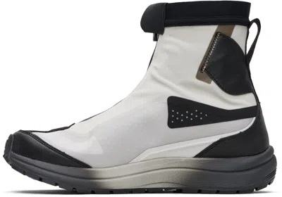 11 By Boris Bidjan Saberi Black & White Salomon Edition Bamba 2 High Gtx Sneakers In Multi