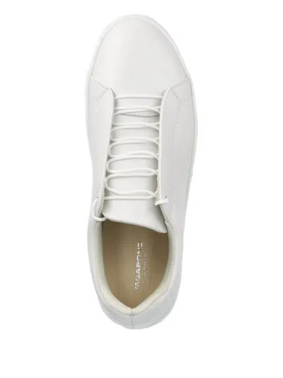 Vagabond Zoe Lace-up Platform Sneakers In White